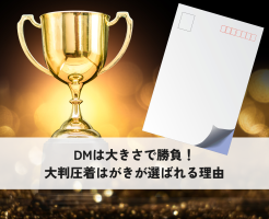 DMは大きさで勝負！