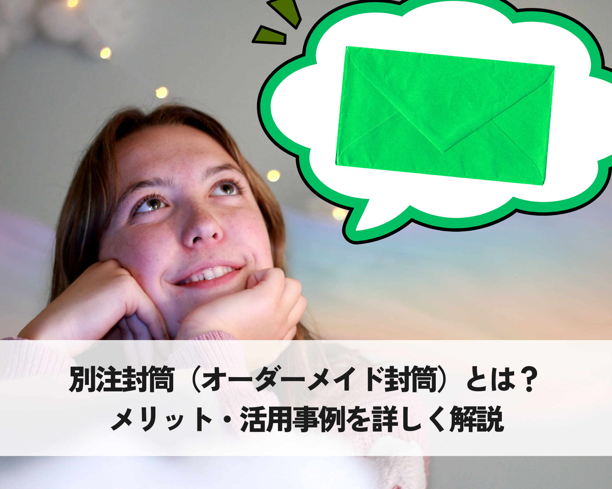 別注封筒(オーダーメイド封筒)