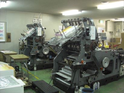 大型高速製袋工程（縦型封筒用）