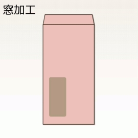 【オリジナル封筒】W120xH235+F27窓明封筒(なし)(C貼)