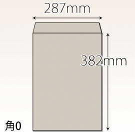 【既製品】角0(287x382mm)（なし）(C貼)