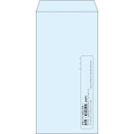 【既製品】長3(120x235mm)（〒枠なし）
