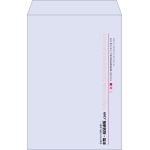 【既製品】角1(270x382mm)（〒枠なし）