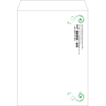 【既製品】角0(287x382mm)（〒枠なし）