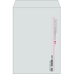 【既製品】角2(240x332mm)（〒枠なし）