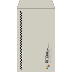 【既製品】角8(119x197mm)（〒枠なし）
