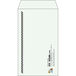 【既製品】角8(119x197mm)（〒枠なし）