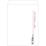 【既製品】角0(287x382mm)（〒枠なし）