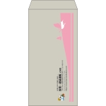 【既製品】長3(120x235mm)（〒枠なし）