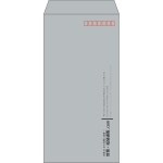 【既製品】長3(120x235mm)（〒枠あり）