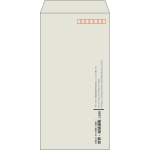 【既製品】長3(120x235mm)（〒枠あり）