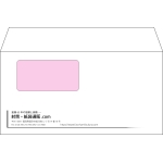 【既製品】洋長3窓付き(235x120mm)（〒枠なし）