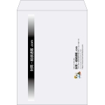 【既製品】角0(287x382mm)（〒枠なし）
