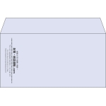 【既製品】洋長3(235x120mm)（〒枠なし）