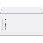 【既製品】洋長3(235x120mm)（〒枠なし）