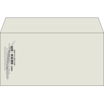 【既製品】洋長3(235x120mm)（〒枠なし）