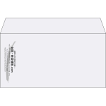 【既製品】洋長3(235x120mm)（〒枠なし）