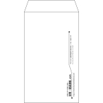 【既製品】角8(119x197mm)（〒枠なし）