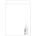 【既製品】角3(216x277mm)（〒枠なし）
