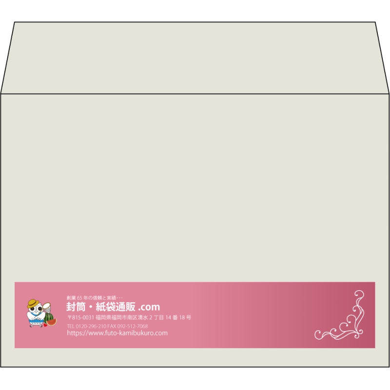 【既製品】洋2(162x114mm)（〒枠なし）