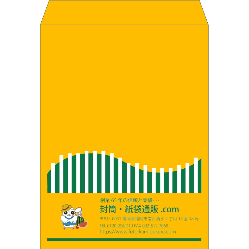 【既製品】角0(287x382mm)（〒枠なし）