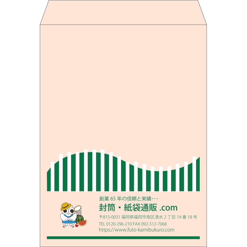 【既製品】角0(287x382mm)（〒枠なし）