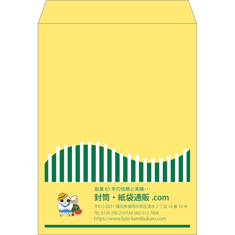 【既製品】角0(287x382mm)（〒枠なし）