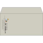 【既製品】洋長3(235x120mm)（〒枠なし）