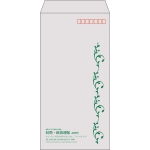 【既製品】長3(120x235mm)（〒枠あり）
