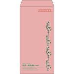 【既製品】長3(120x235mm)（〒枠あり）