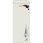 【既製品】長4(90x205mm)（〒枠あり）