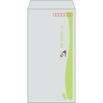 【既製品】長3(120x235mm)（〒枠あり）