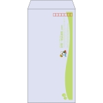 【既製品】長3(120x235mm)（〒枠あり）