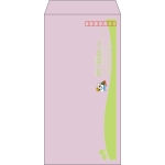 【既製品】長3(120x235mm)（〒枠あり）