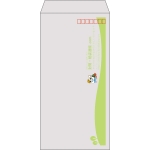 【既製品】長3(120x235mm)（〒枠あり）