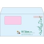【既製品】洋長3窓付き(235x120mm)（〒枠あり）