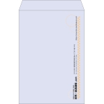 【既製品】角1(270x382mm)（〒枠なし）