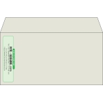 【既製品】洋長3(235x120mm)（〒枠なし）