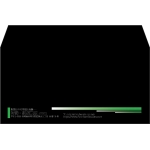 【既製品】洋長3(235x120mm)（〒枠なし）
