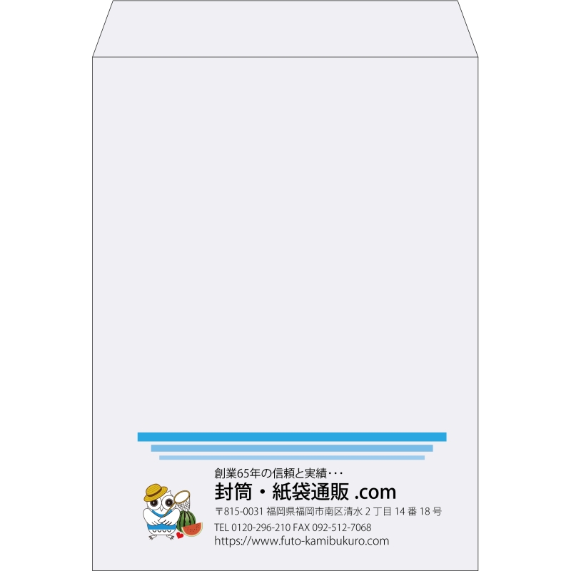 【既製品】角0(287x382mm)（〒枠なし）