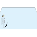 【既製品】洋4(235x105mm)（〒枠なし）