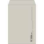 【既製品】角20(229x324mm)（〒枠なし）