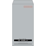 【既製品】長3(120x235mm)（〒枠あり）