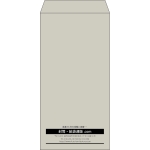 【既製品】長3(120x235mm)（〒枠なし）