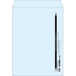 【既製品】角0(287x382mm)（〒枠なし）