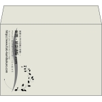 【既製品】洋2(162x114mm)（〒枠なし）
