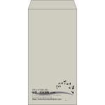 【既製品】長3(120x235mm)（〒枠なし）