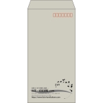 【既製品】長3(120x235mm)（〒枠あり）
