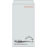 【既製品】長3(120x235mm)（〒枠あり）