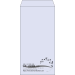 【既製品】長3(120x235mm)（〒枠なし）